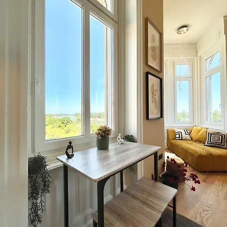 18ppl Unique Danube & Parliament View, Ac, 7br 6ba Apartmán Budapešť
